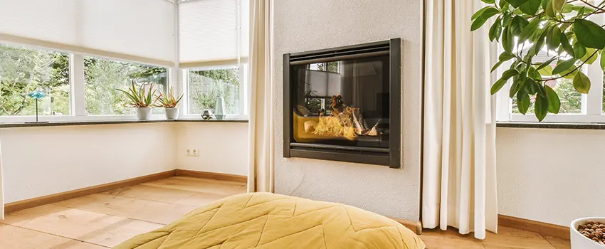 Residential Fireplace Ceramic Glass Installation in South Valley, UT