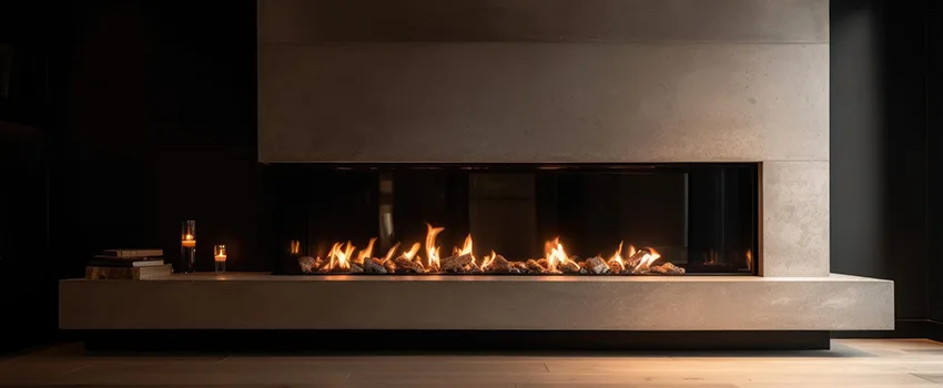 Gas Fireplace Ember Bed Design Services in South Valley, Utah