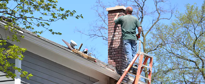 Vinyl and PVC Chimney Flashing Installation in South Valley, UT