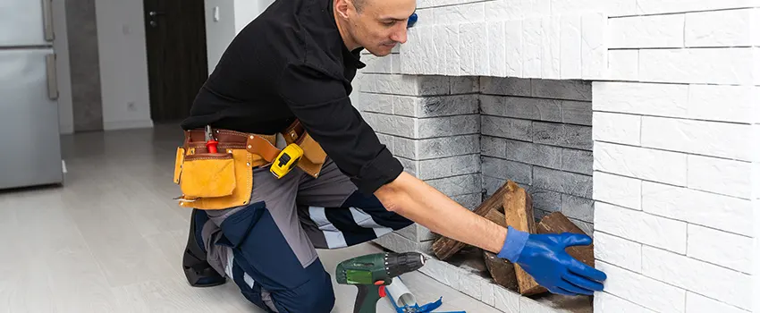 Fireplace Damaged Damper Frame Repair Services in South Valley, Utah