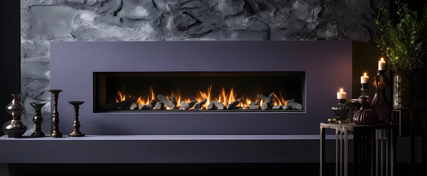 Ember Bed for Ventless Gas Fireplace in South Valley, UT